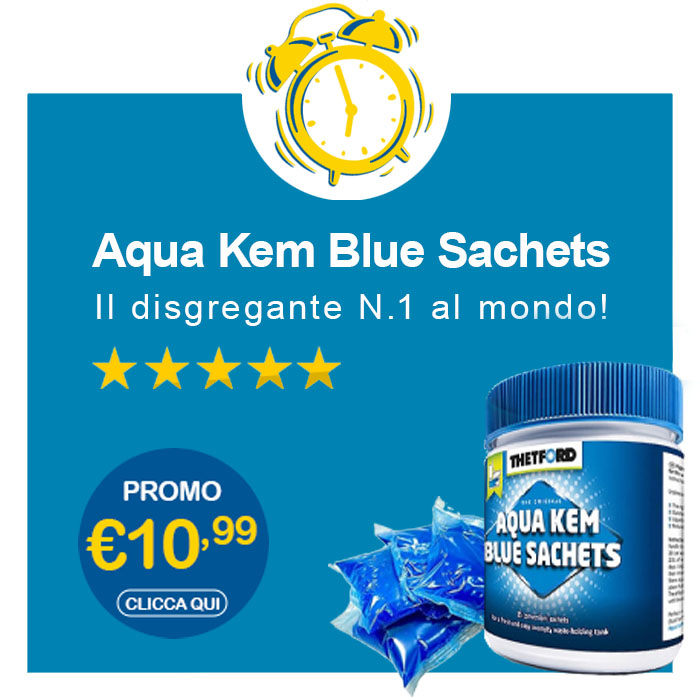 Aqua Kem Blue Sachets 15 Bustine